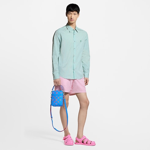 Monogram Striped Shirt in Men's Ready-to-Wear Shirts collections by Louis Vuitton (Product zoom)