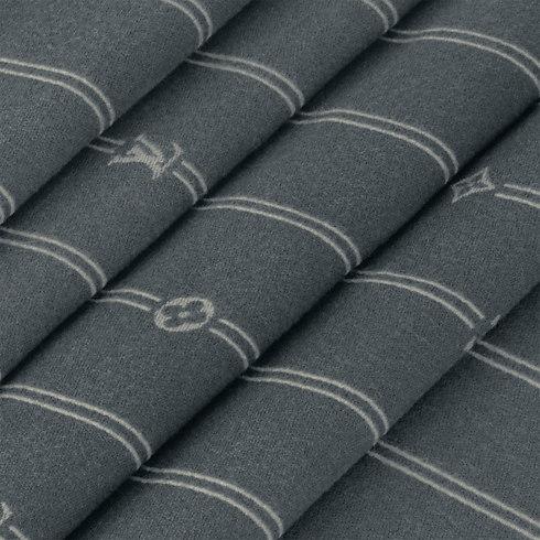 Monogram Stripes Scarf . in Men's Accessories Scarves for Men collections by Louis Vuitton (Product zoom)