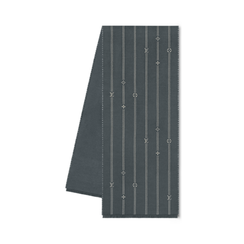 Monogram Stripes Scarf . in Men's Accessories Scarves for Men collections by Louis Vuitton (Product zoom)