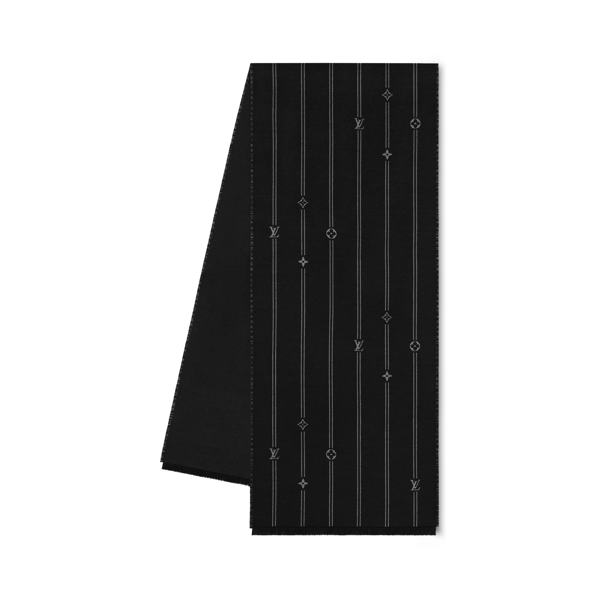 Monogram Stripes Scarf . in Men