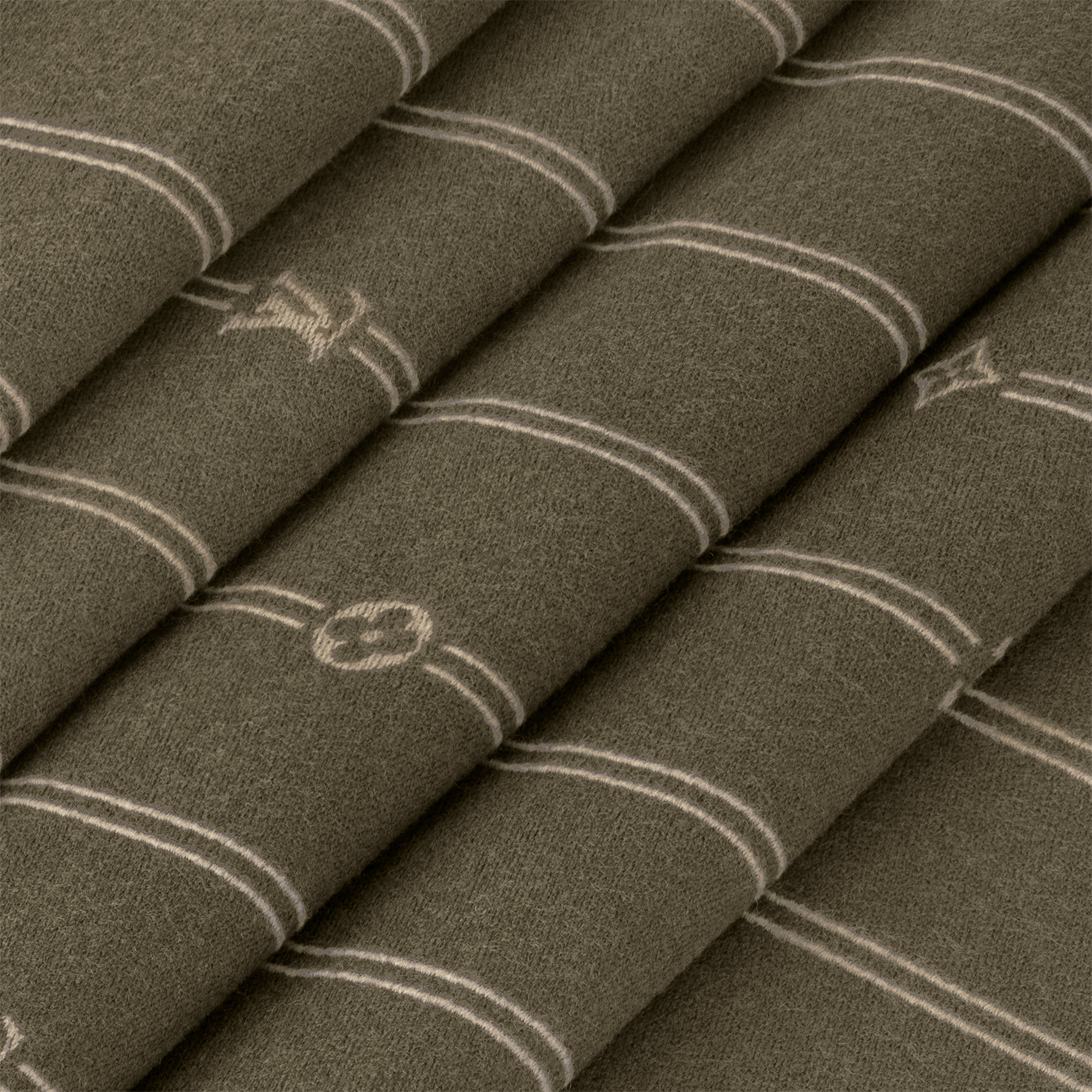 Monogram Stripes Scarf . in Men