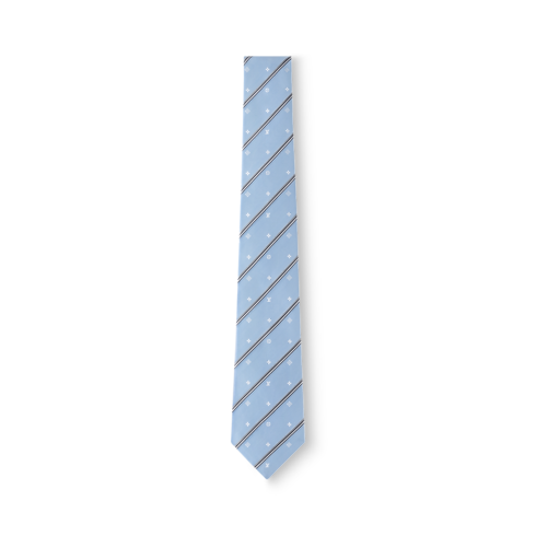 Monogram Stripes Tie . in Men's Accessories Ties and Pocket Squares collections by Louis Vuitton (Product zoom)