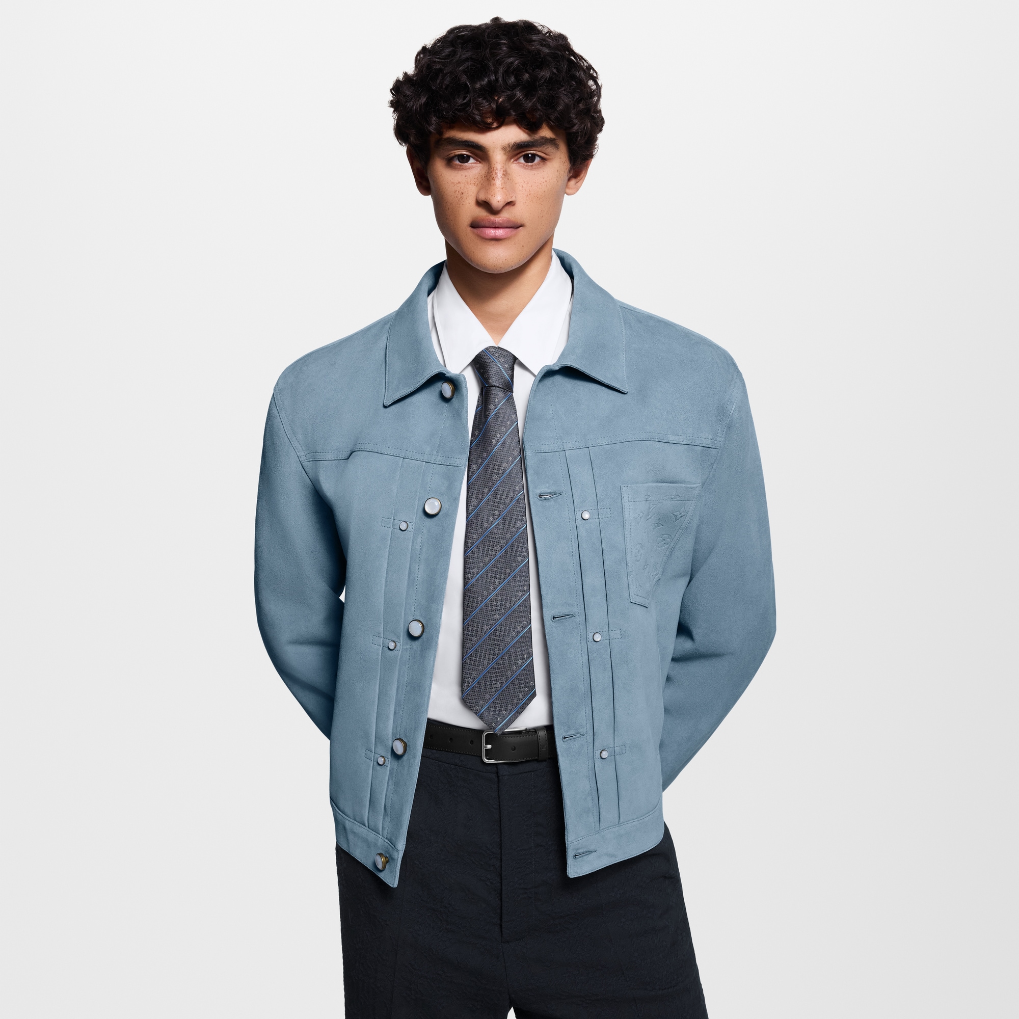 Monogram Stripes Tie . in Men