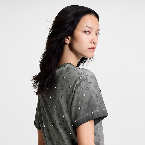 Monogram Stud T-Shirt in Women's Ready-to-Wear Tops collections by Louis Vuitton (Product zoom)