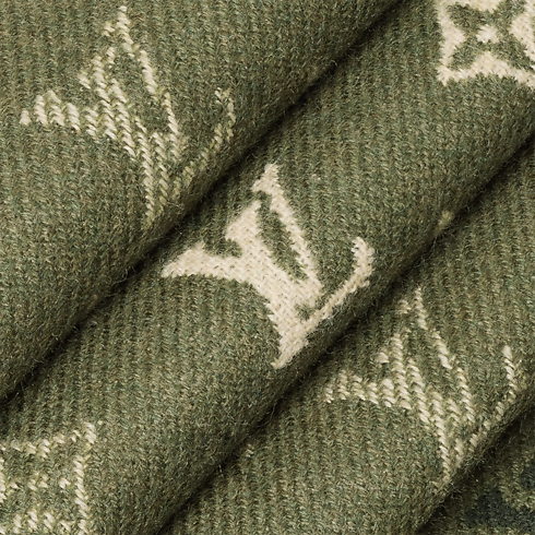 Monogram Surplus Scarf detail view