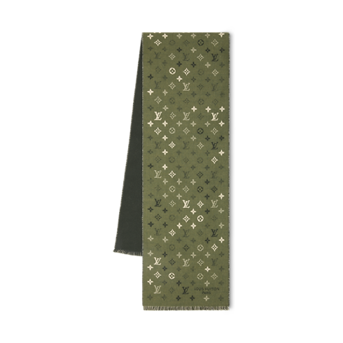 Monogram Surplus Scarf front view