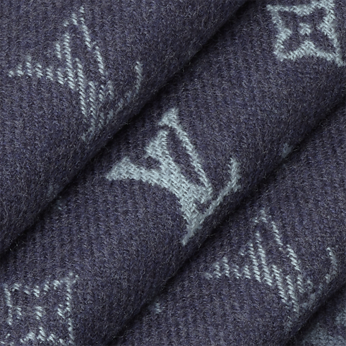 Monogram Surplus Scarf detail view