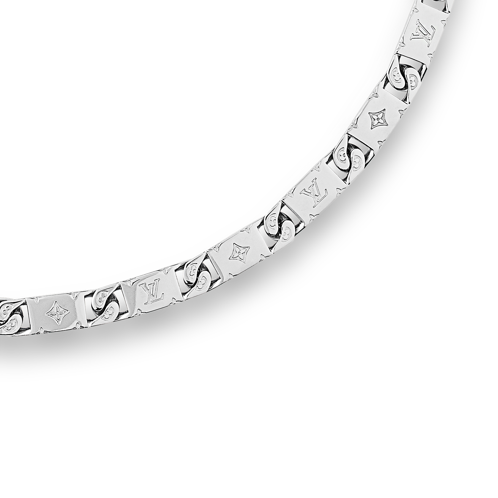 Monogram Tied Up Necklace . in Men