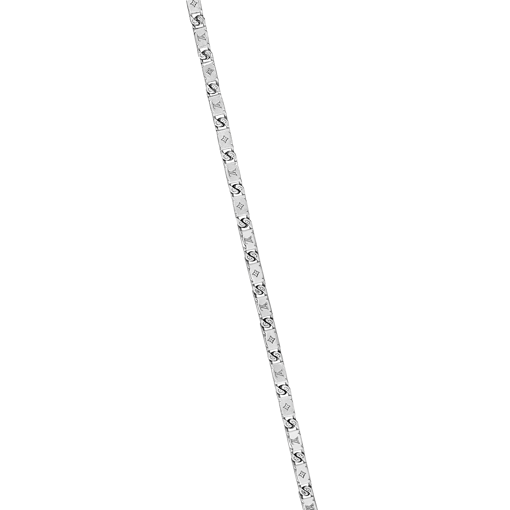 Monogram Tied Up Necklace . in Men