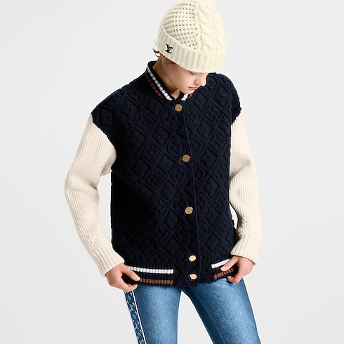 Monogram Toweling Varsity Jacket in Women's Ready-to-Wear Coats and Jackets collections by Louis Vuitton (Product zoom)