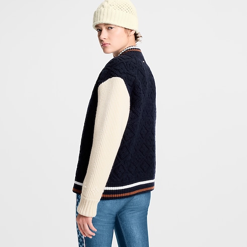 Monogram Toweling Varsity Jacket in Women's Ready-to-Wear Coats and Jackets collections by Louis Vuitton (Product zoom)