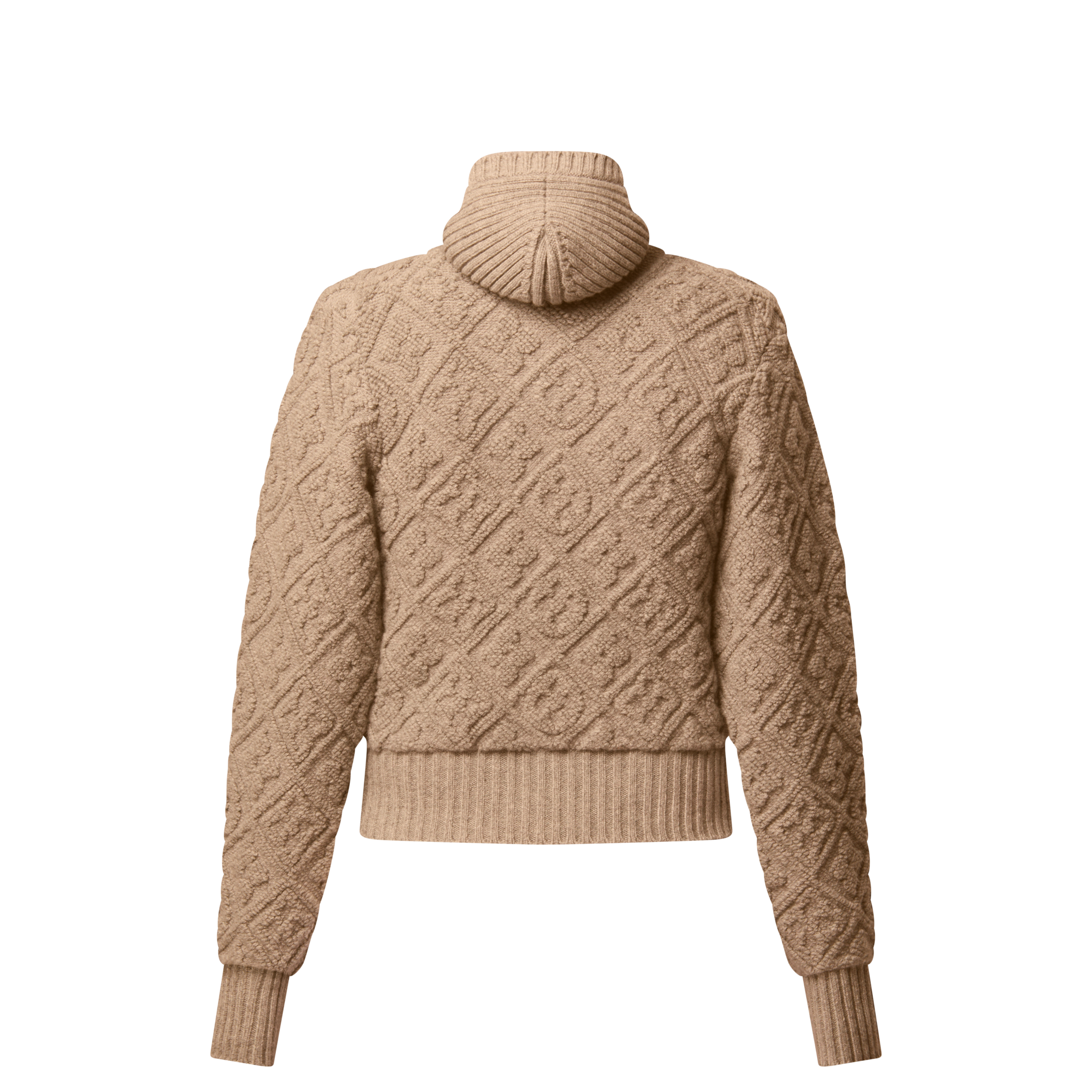 Monogram Toweling Zip-Up Hoodie  in Women