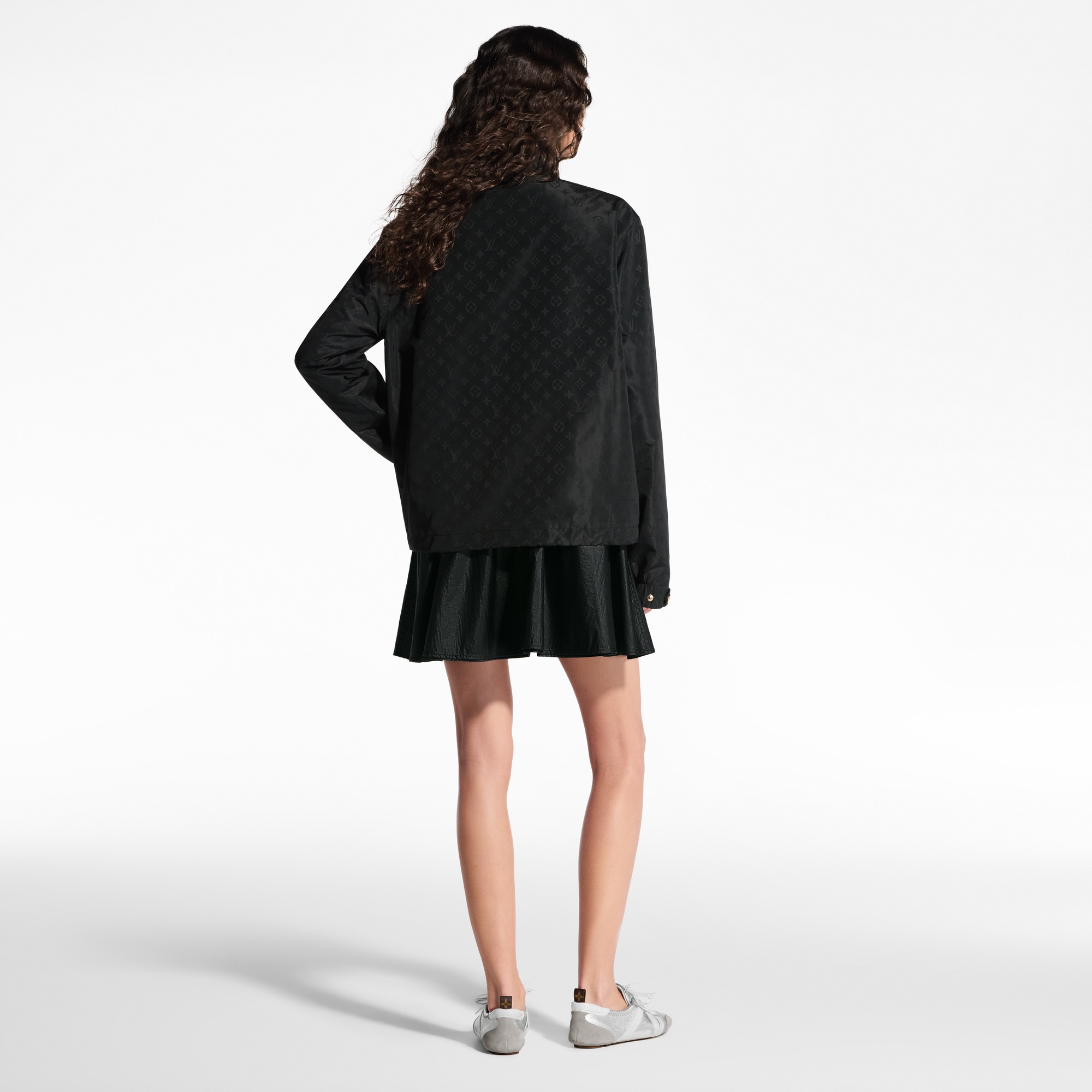 Monogram Zip-Up Jacket  in Women