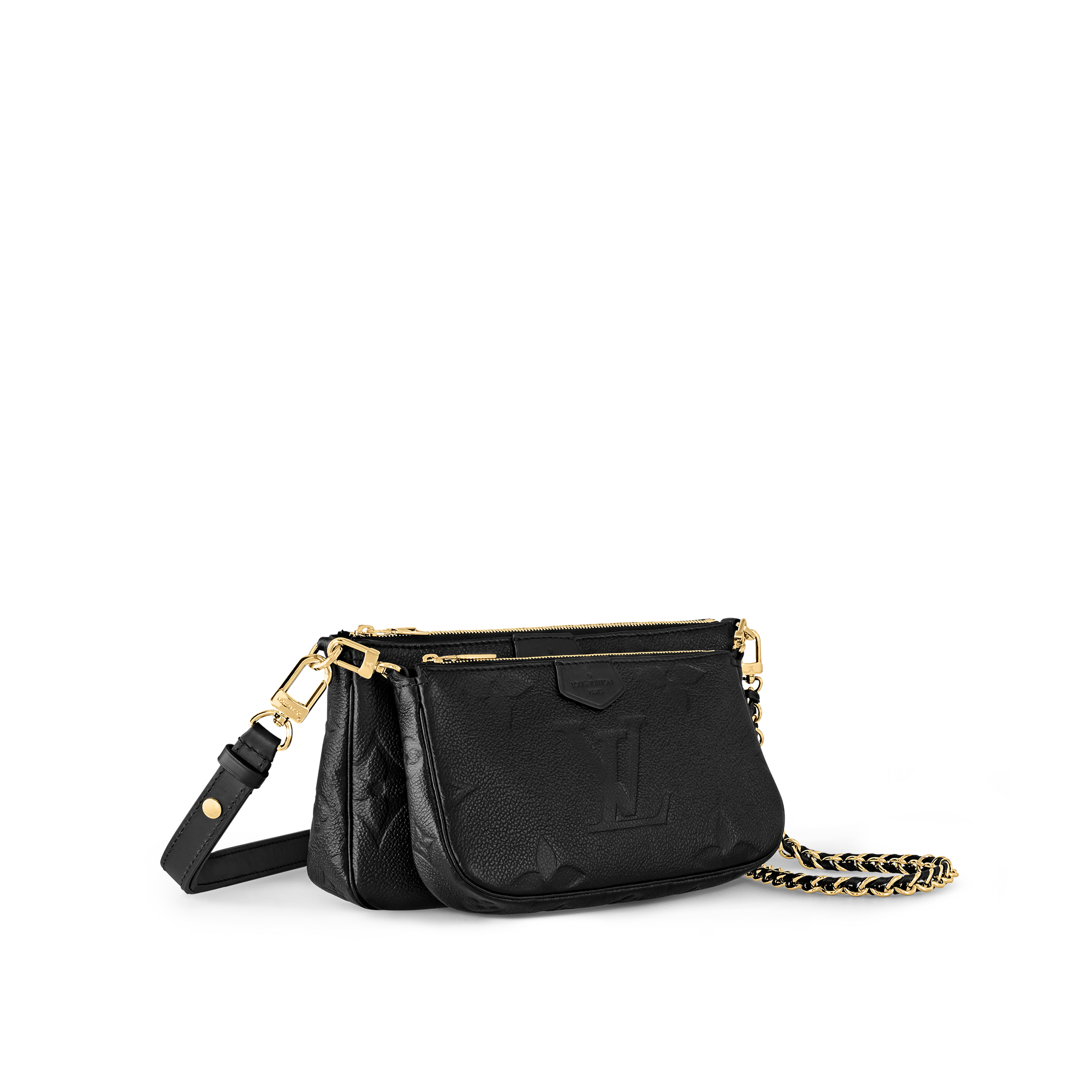 Multi Pochette Accessoires Monogram Empreinte Leather in Women