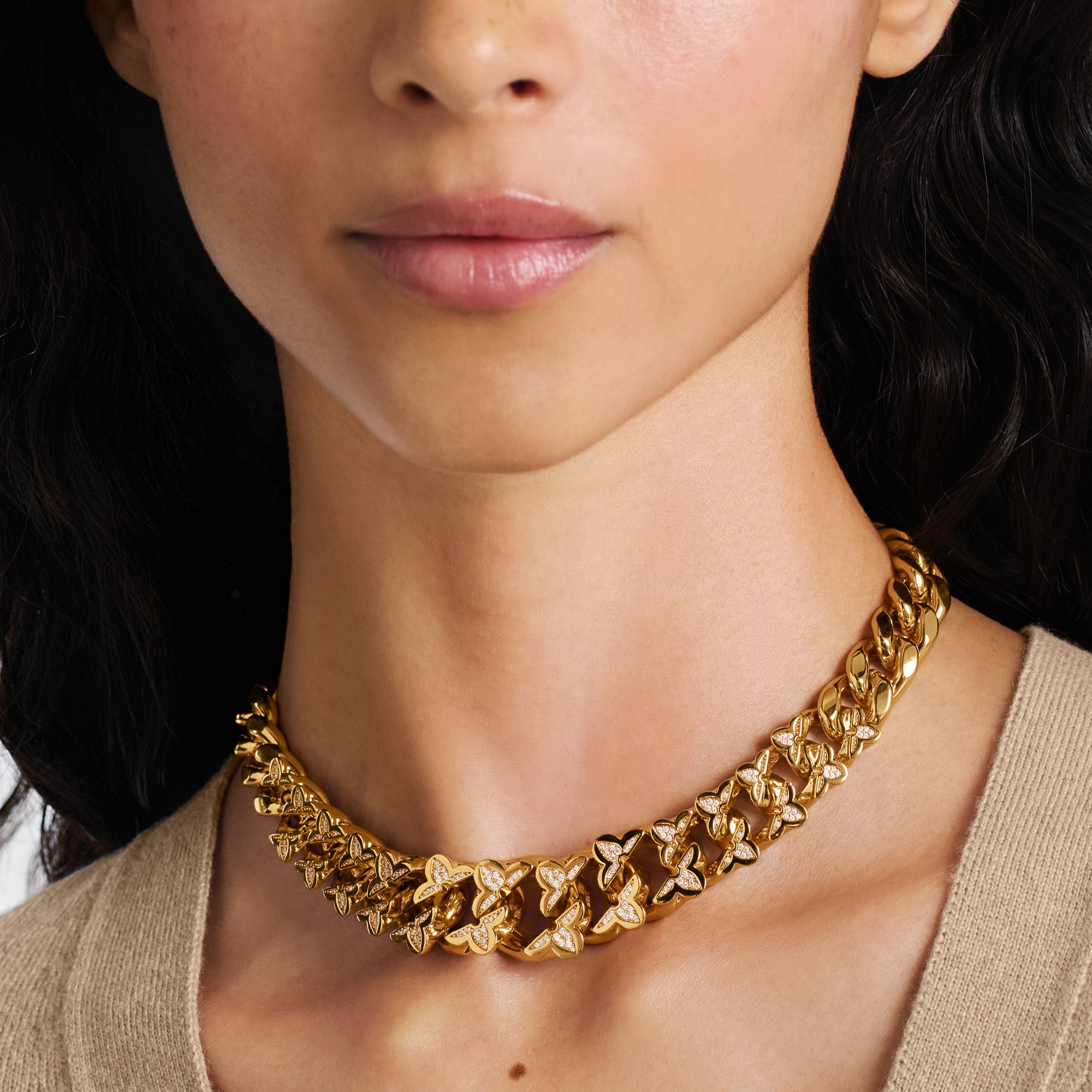 My Flower Link Necklace . in Women