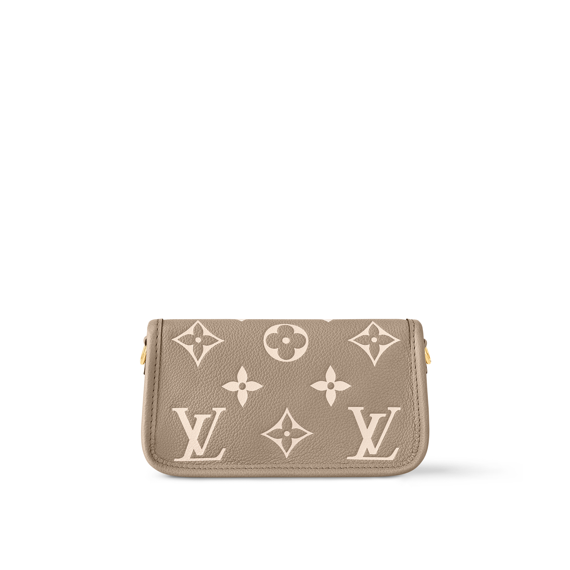 Nano Diane Bicolour Monogram Empreinte Leather in Women