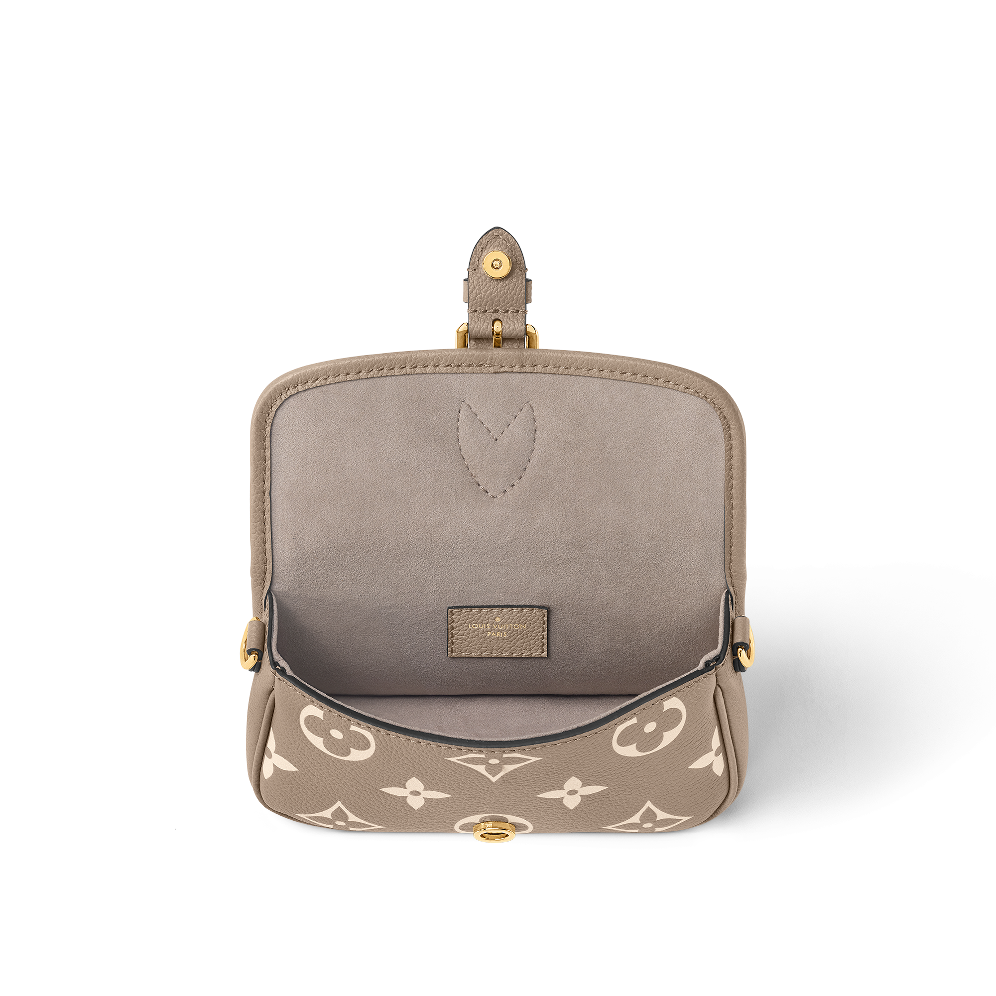 Nano Diane Bicolour Monogram Empreinte Leather in Women