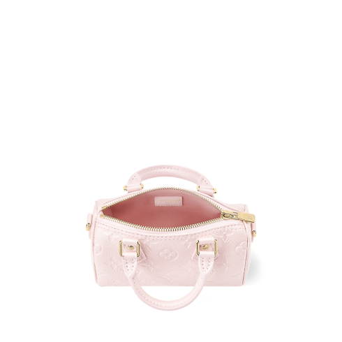 Nano Speedy Monogram Empreinte Leather in Women's Wallets and Small Leather Goods Wallets on Chain and Micro Bags collections by Louis Vuitton (Product zoom)