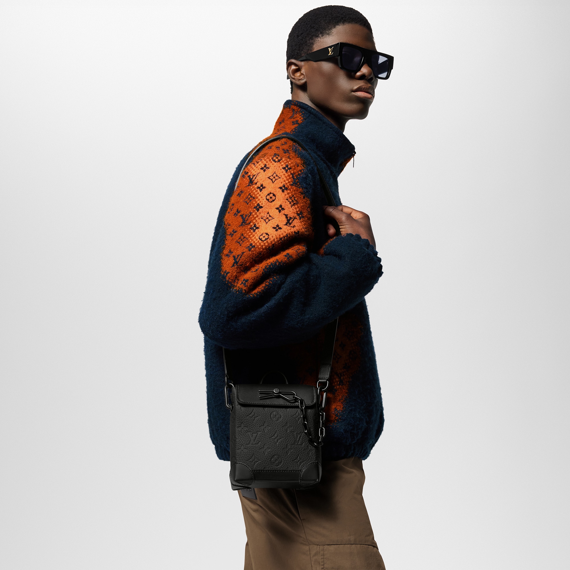 Nano Steamer Monogram Taurillon Leather LG - G90 in Men