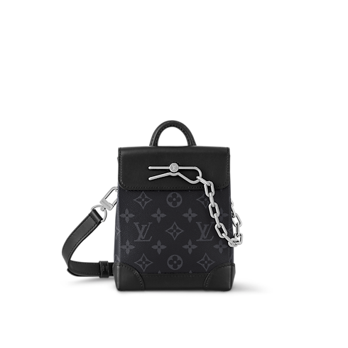 Nano Steamer Monogram Eclipse in Men's Bags All Collections collections by Louis Vuitton (Product zoom)