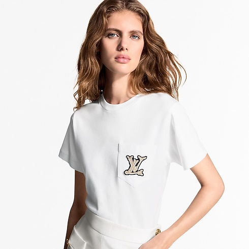 Nautical Pocket T-Shirt in Women's Ready-to-Wear Tops collections by Louis Vuitton (Product zoom)