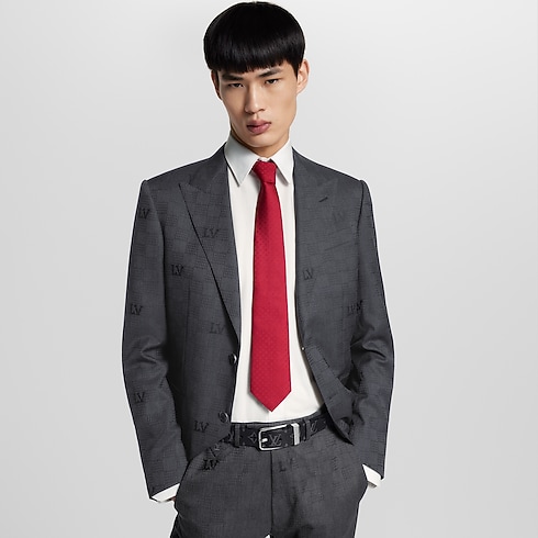 Neo Monogramissime Capsule Tie worn view