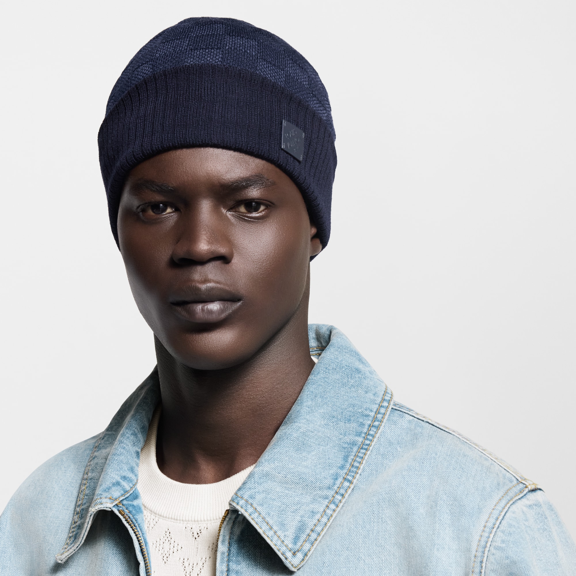 Néo Petit Damier Beanie . in Men