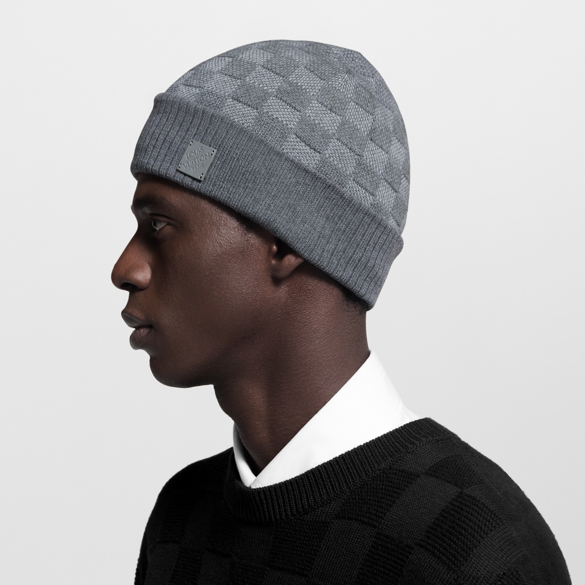 Néo Petit Damier Beanie . in Men