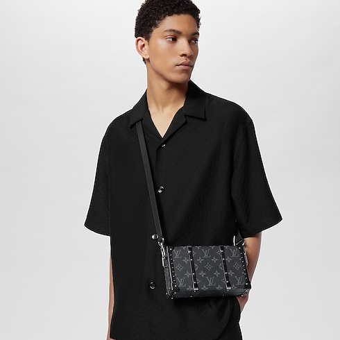 Neo Wallet Trunk Monogram Eclipse in Trunks, Travel and Home's Highlights Art of Living Campaign collections by Louis Vuitton (Product zoom)