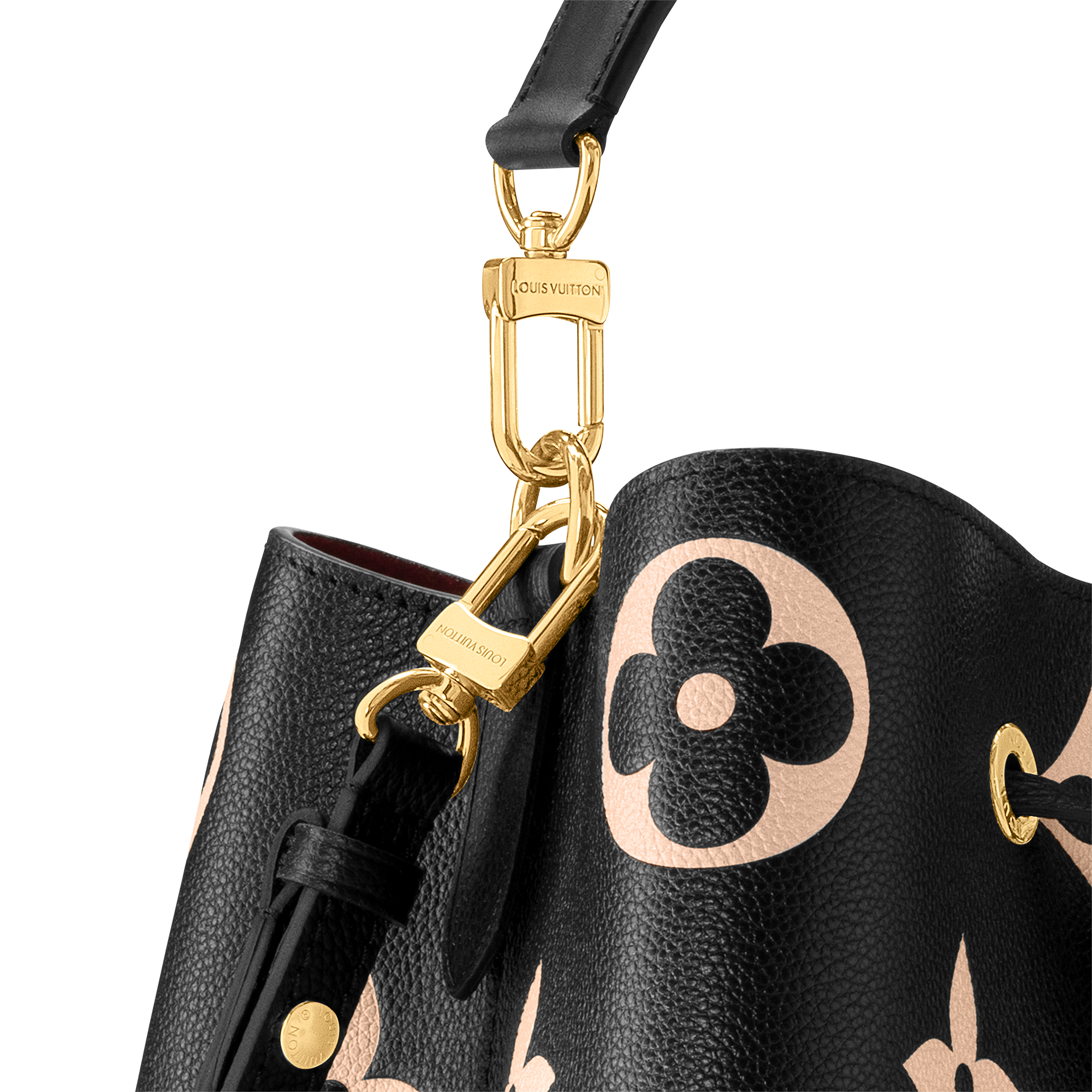 NéoNoé MM Bicolour Monogram Empreinte Leather in Women