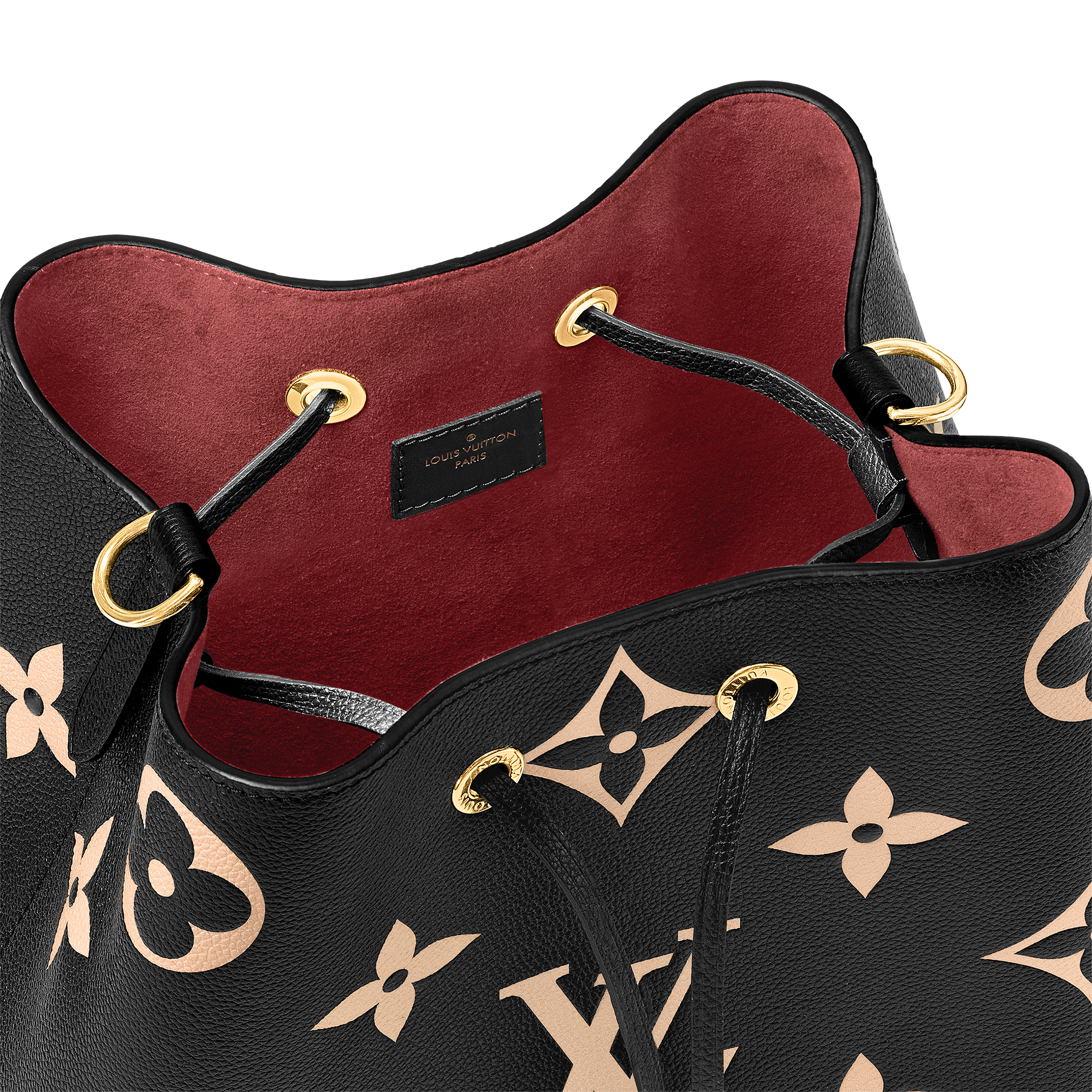 NéoNoé MM Bicolour Monogram Empreinte Leather in Women