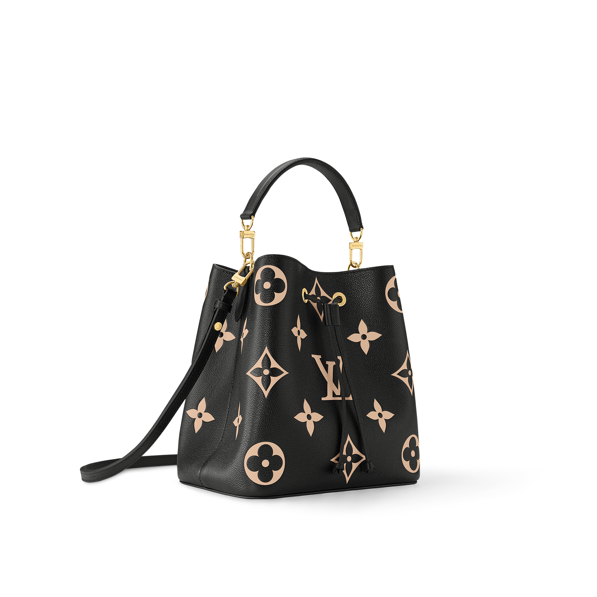 NéoNoé MM Bicolour Monogram Empreinte Leather in Women