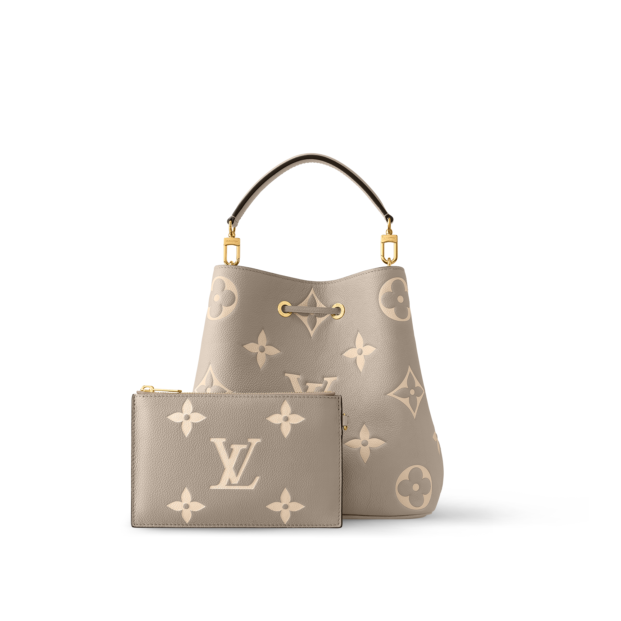 NéoNoé MM Bicolour Monogram Empreinte Leather in Women