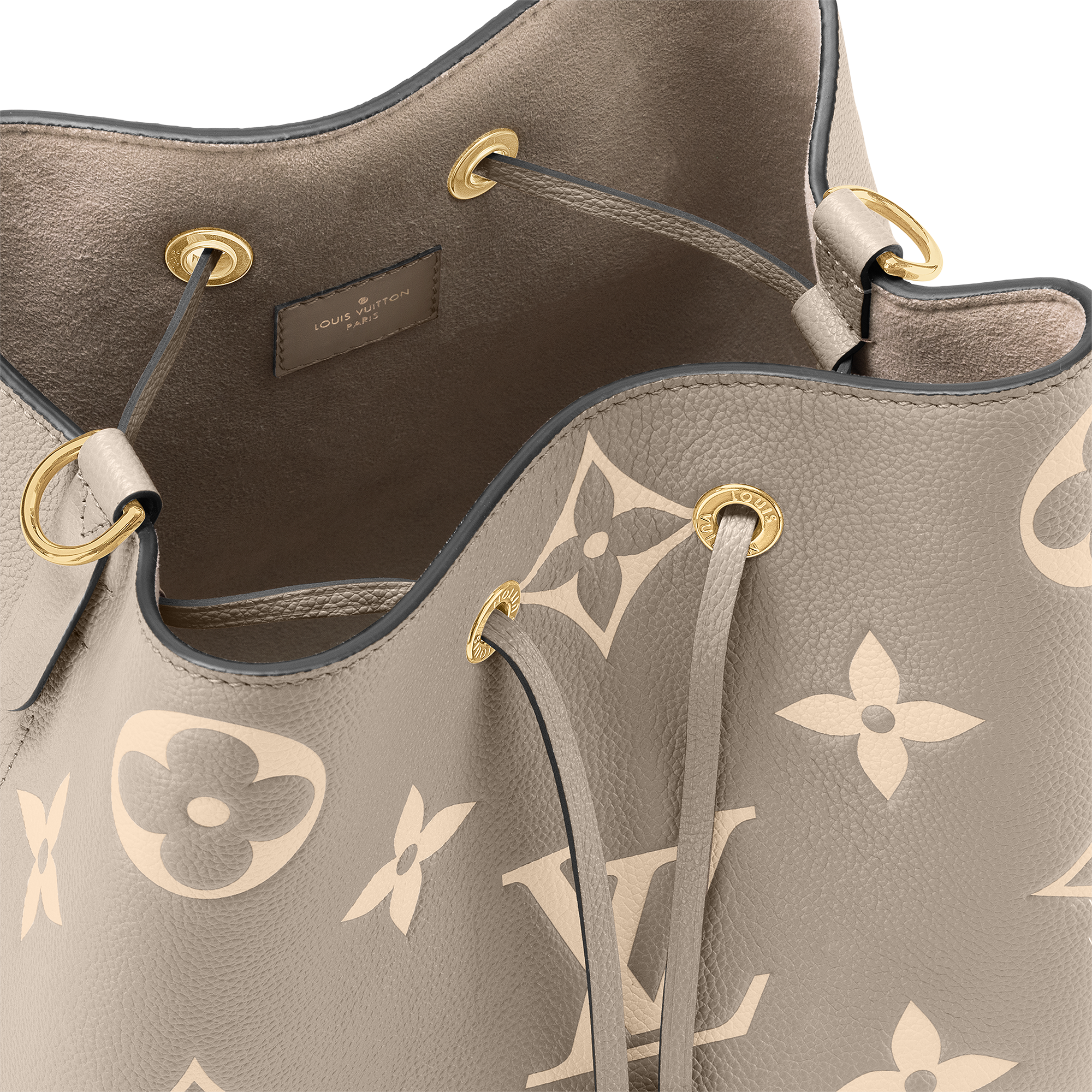 NéoNoé MM Bicolour Monogram Empreinte Leather in Women