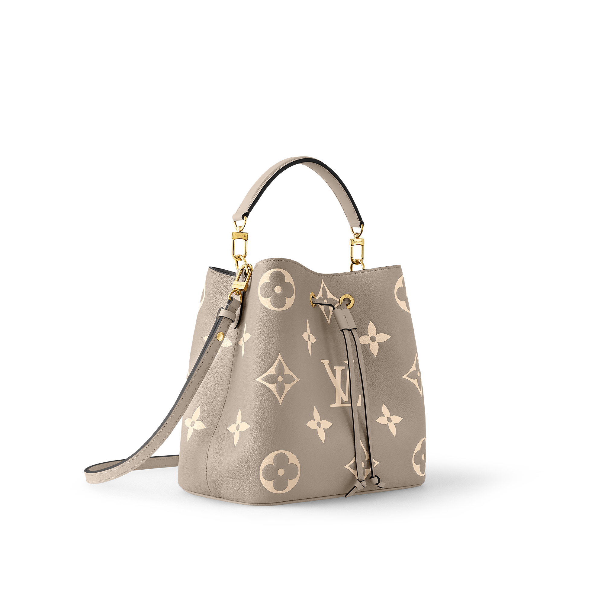 NéoNoé MM Bicolour Monogram Empreinte Leather in Women