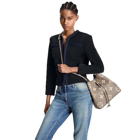 NéoNoé MM Bicolour Monogram Empreinte Leather in Women's Handbags All Handbags for Women collections by Louis Vuitton (Product zoom)