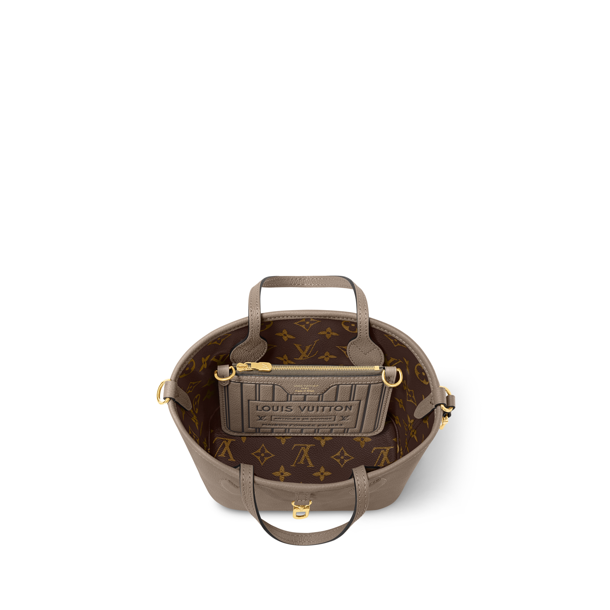 Neverfull Bandoulière Inside Out BB Monogram Eclipse in Bags and Small Leather Goods