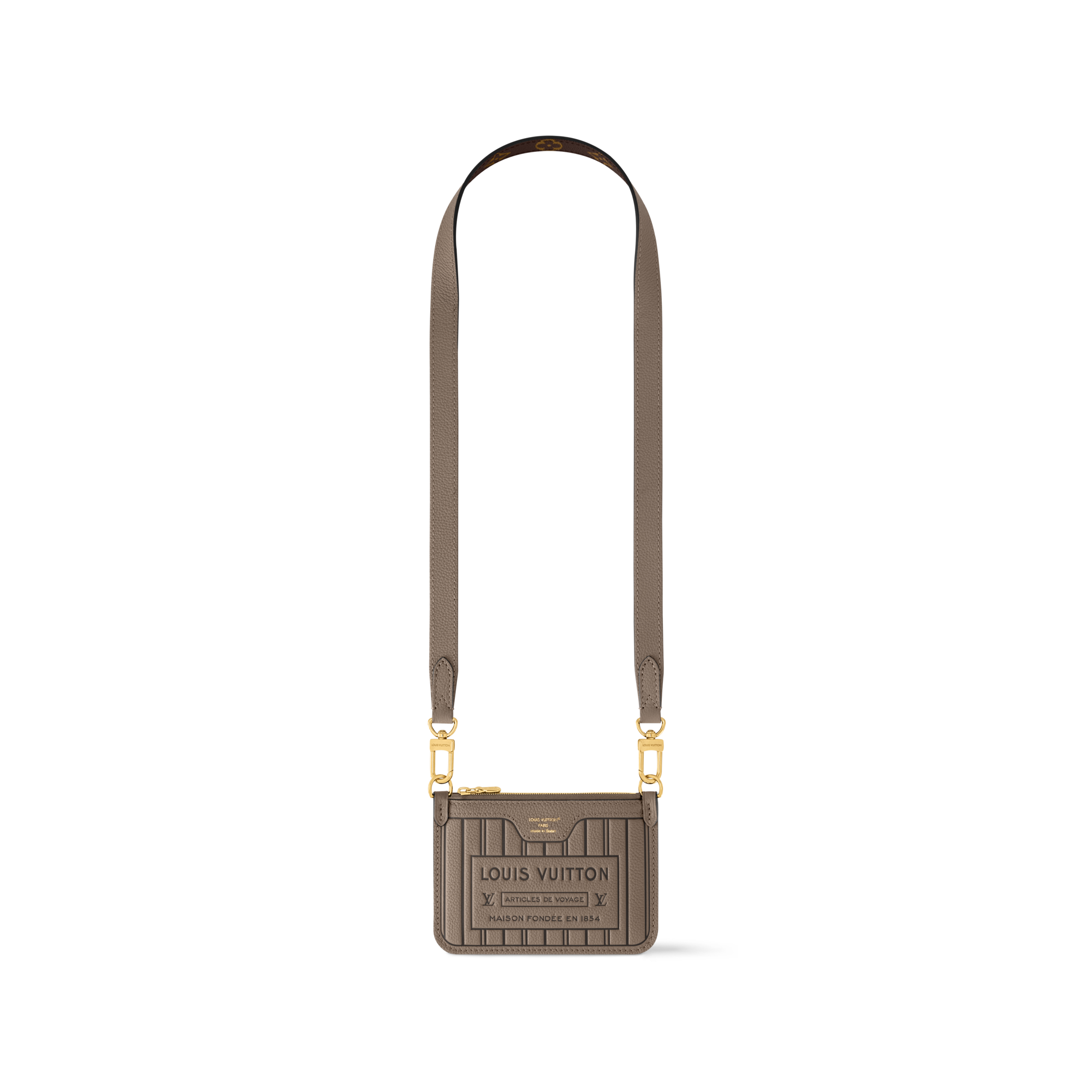 Neverfull Bandoulière Inside Out BB Monogram Eclipse in Bags and Small Leather Goods