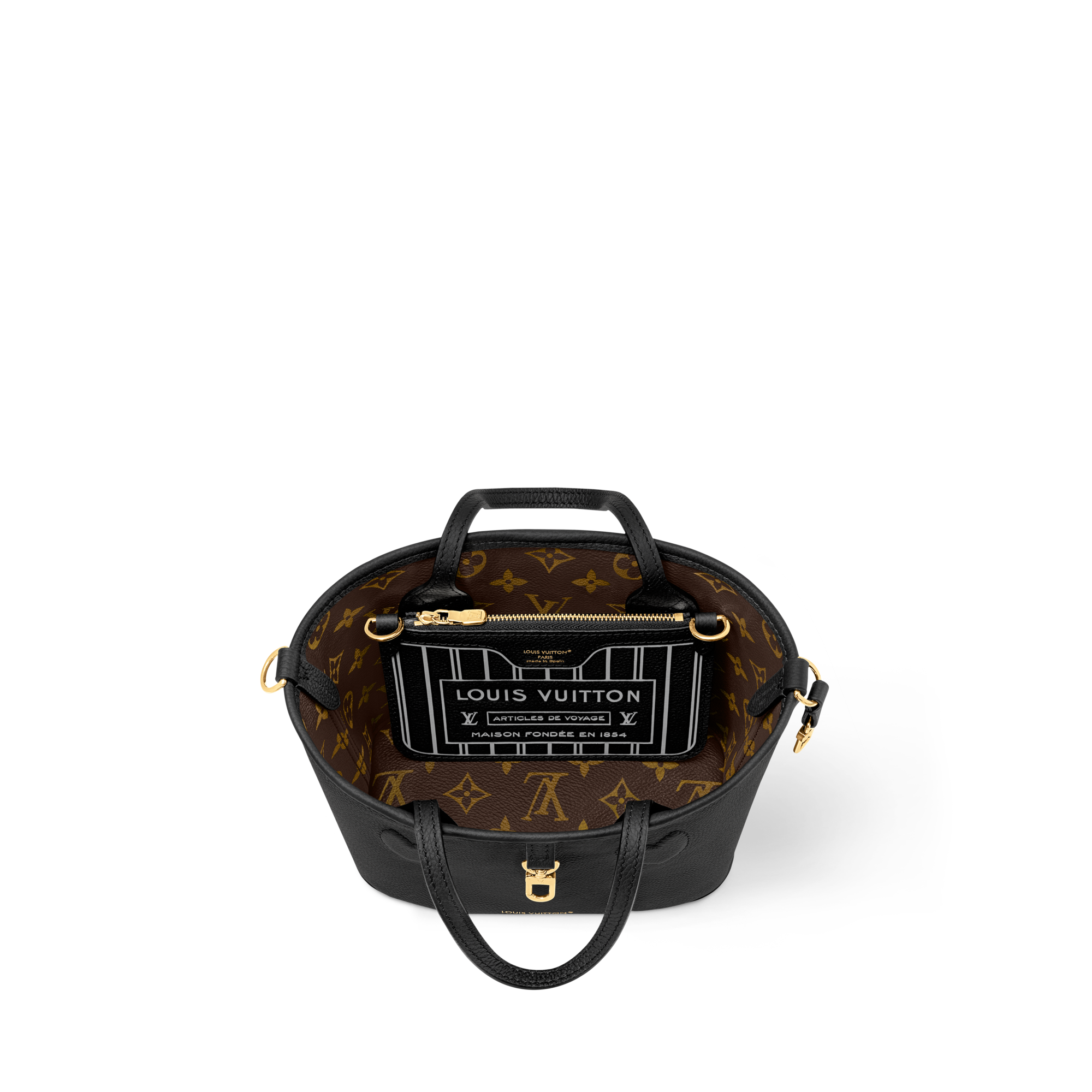 Neverfull Bandoulière Inside Out BB  in Bags and Small Leather Goods