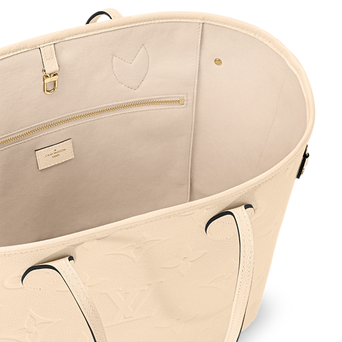 Neverfull MM Monogram Empreinte Leather in Women's Handbags All Handbags for Women collections by Louis Vuitton (Product zoom)