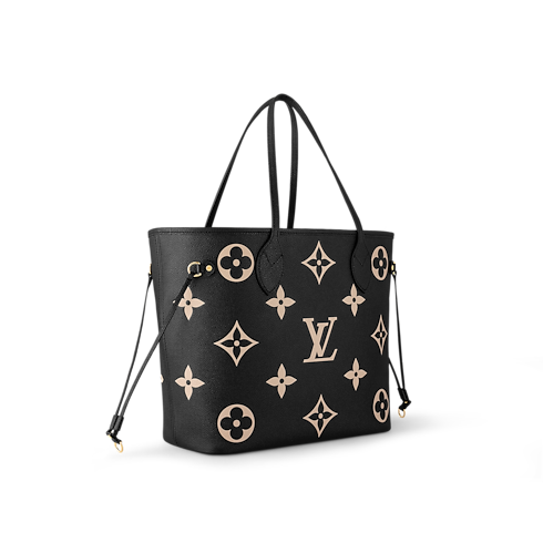 Neverfull MM Monogram Empreinte Leather in Women's Handbags All Handbags for Women collections by Louis Vuitton (Product zoom)