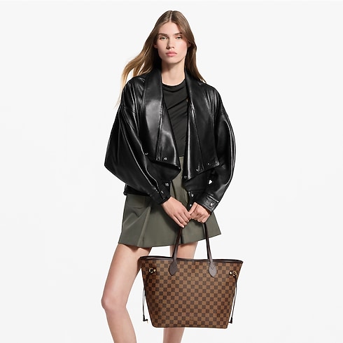 Neverfull MM Damier Ebene in Women's Handbags All Handbags collections by Louis Vuitton (Product zoom)