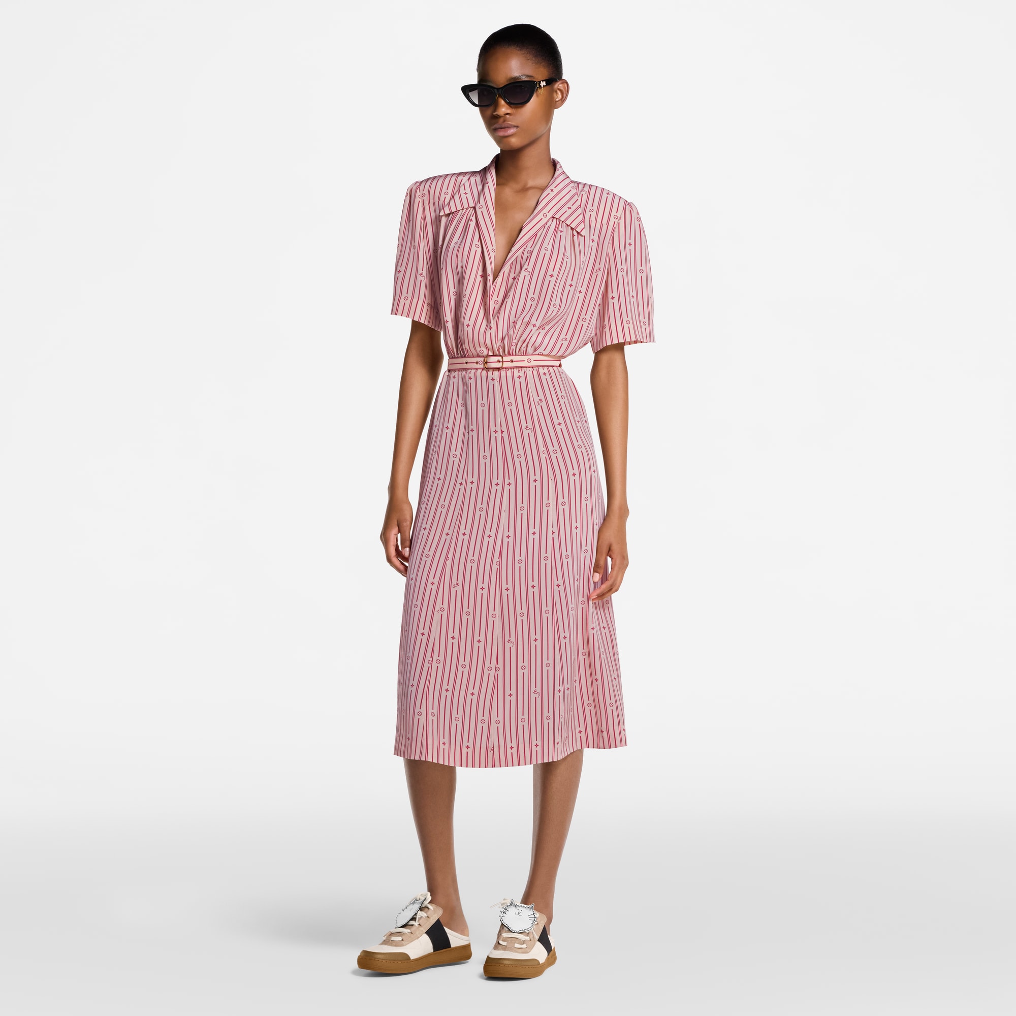 Neverfull Stripes Shirt Dress  in Women