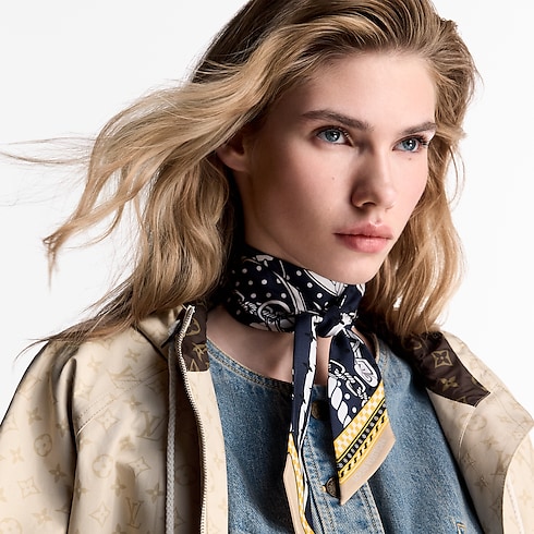 Ocean Bandana BB Bandeau . in Women's Accessories Silk Squares and Bandeaus collections by Louis Vuitton (Product zoom)