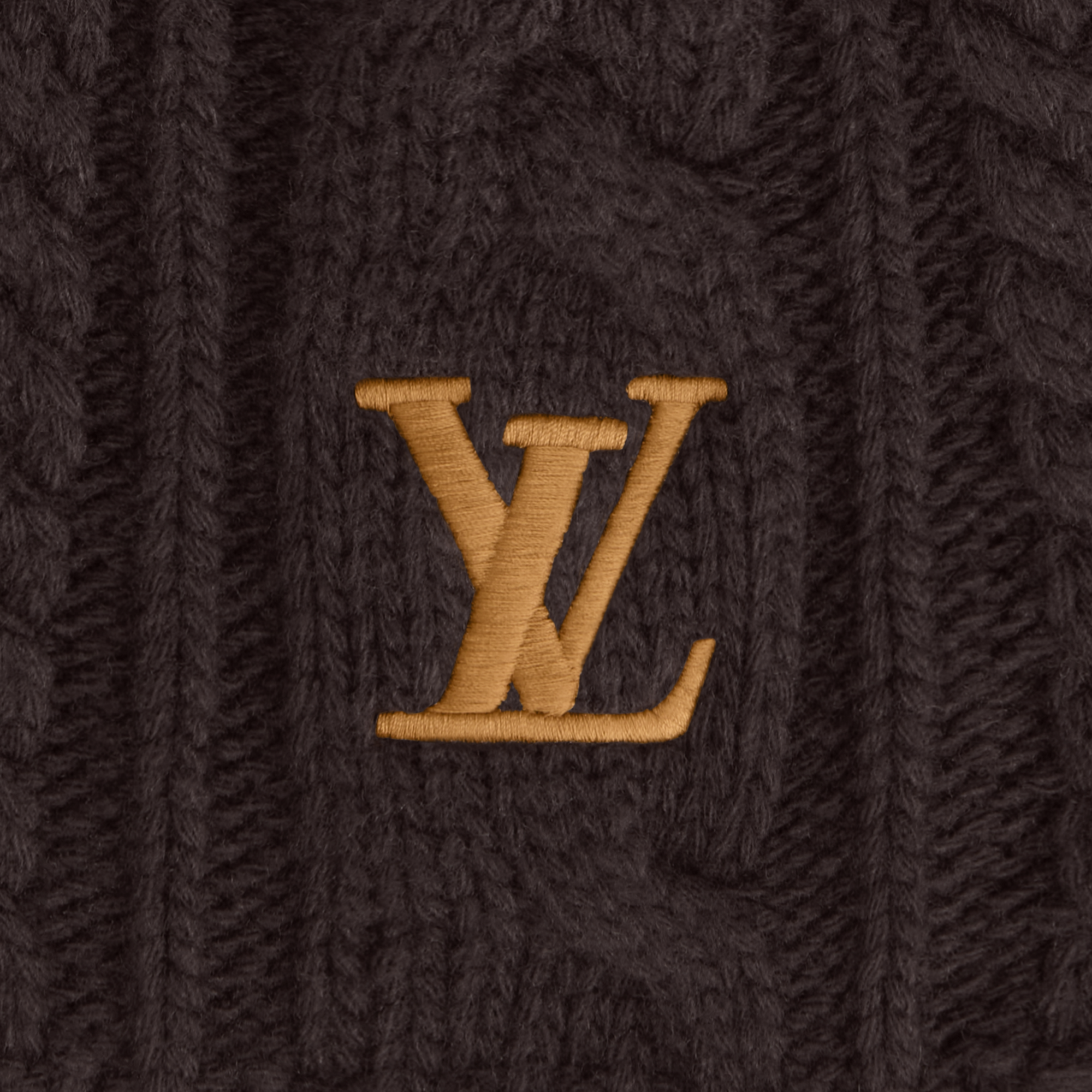 Only LV Mini Cable Scarf . in Men