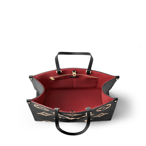 OnTheGo GM Bicolour Monogram Empreinte Leather in Women's Handbags All Collections collections by Louis Vuitton (Product zoom)