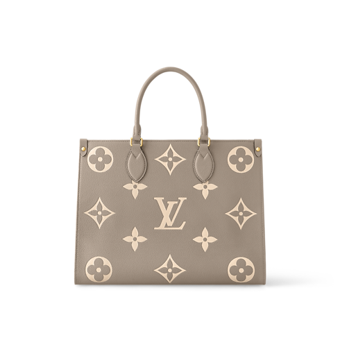 Onthego MM Bicolour Monogram Empreinte Leather in Women's Handbags All Collections collections by Louis Vuitton (Product zoom)