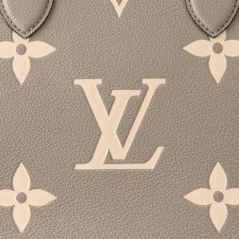 Onthego MM Bicolour Monogram Empreinte Leather in Women's Handbags All Collections collections by Louis Vuitton (Product zoom)