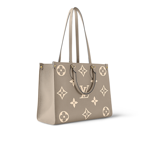 Onthego MM Bicolour Monogram Empreinte Leather in Women's Handbags All Collections collections by Louis Vuitton (Product zoom)