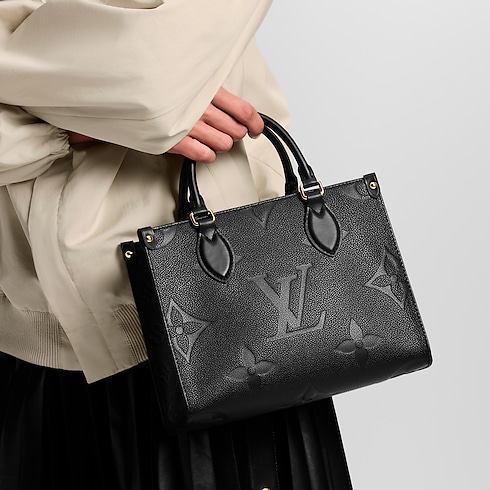 OnTheGo PM Monogram Empreinte Leather in Women's Handbags All Handbags for Women collections by Louis Vuitton (Product zoom)